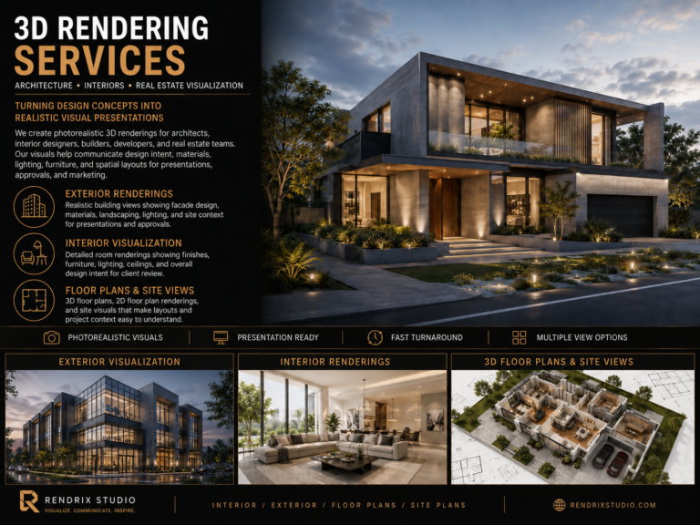 3D rendering services